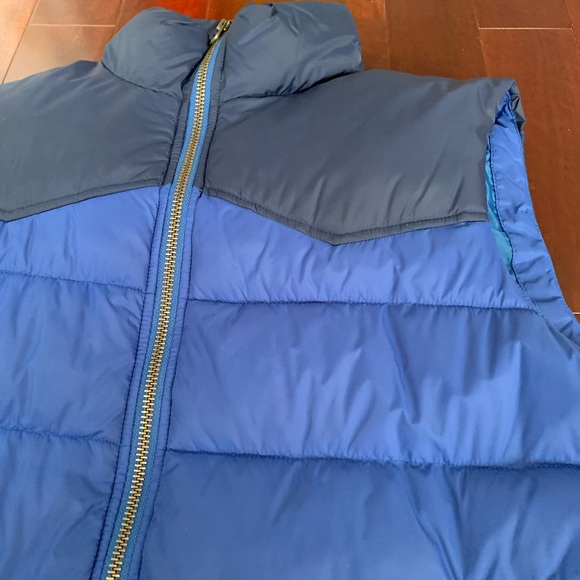 Gap Puffer Sleeveless Vest Two Toned 90s/Y2K bubble vest - Picture 4 of 8